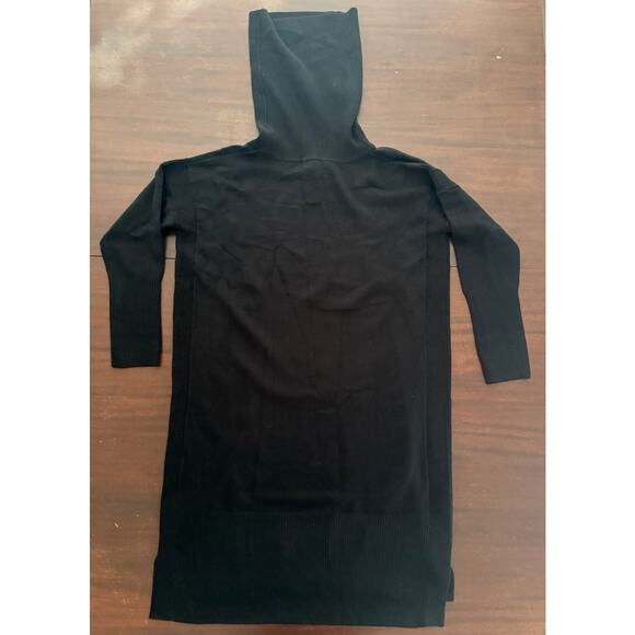 French Connection NWT | black turtleneck sweater knit mini dress | size large - Picture 6 of 6